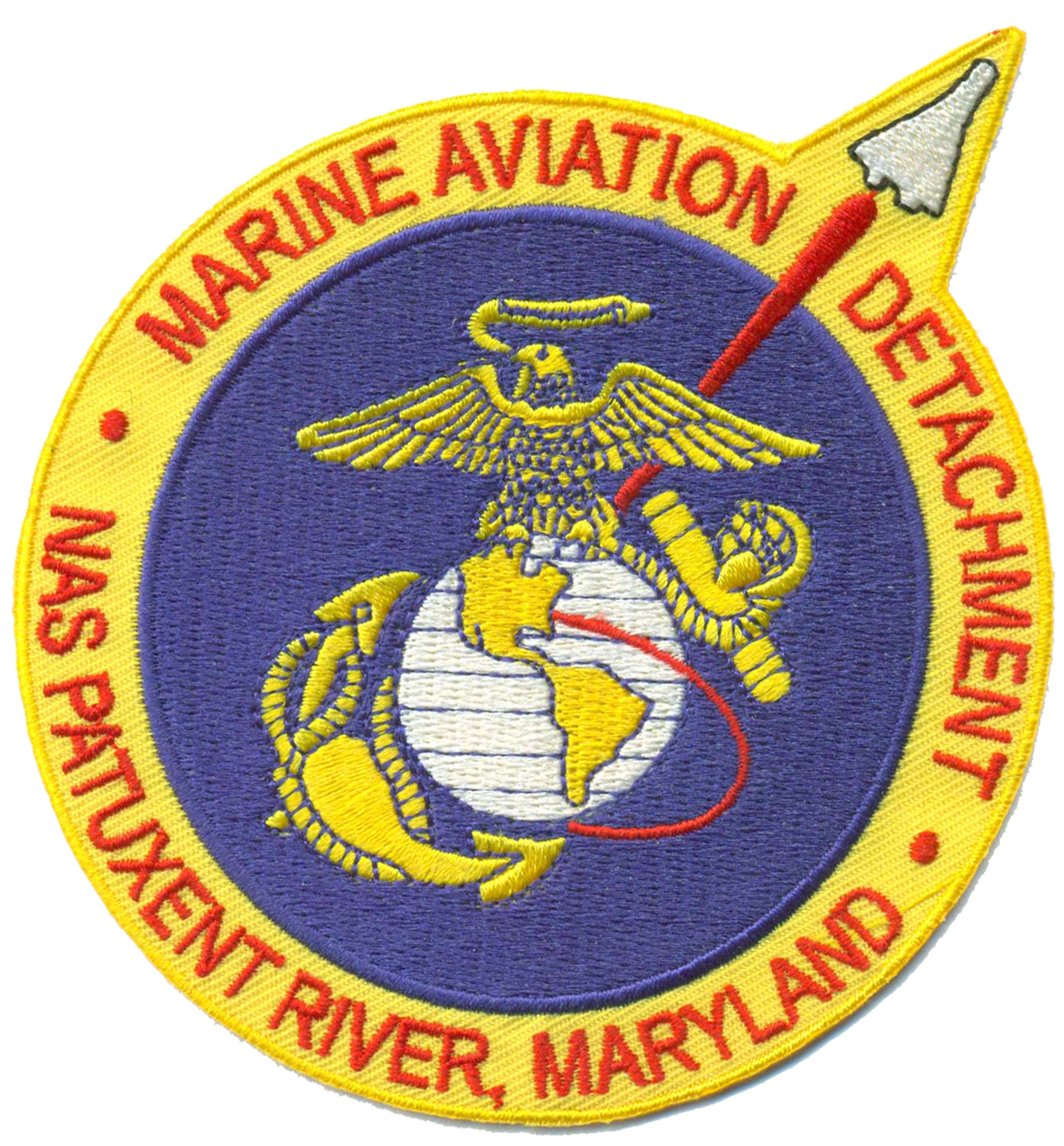 Marine Aviation Detachment- Pax River- No Hook and Loop
