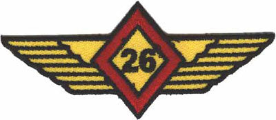 Officially Licensed USMC Marine Aircraft Group MAG-26 Patch