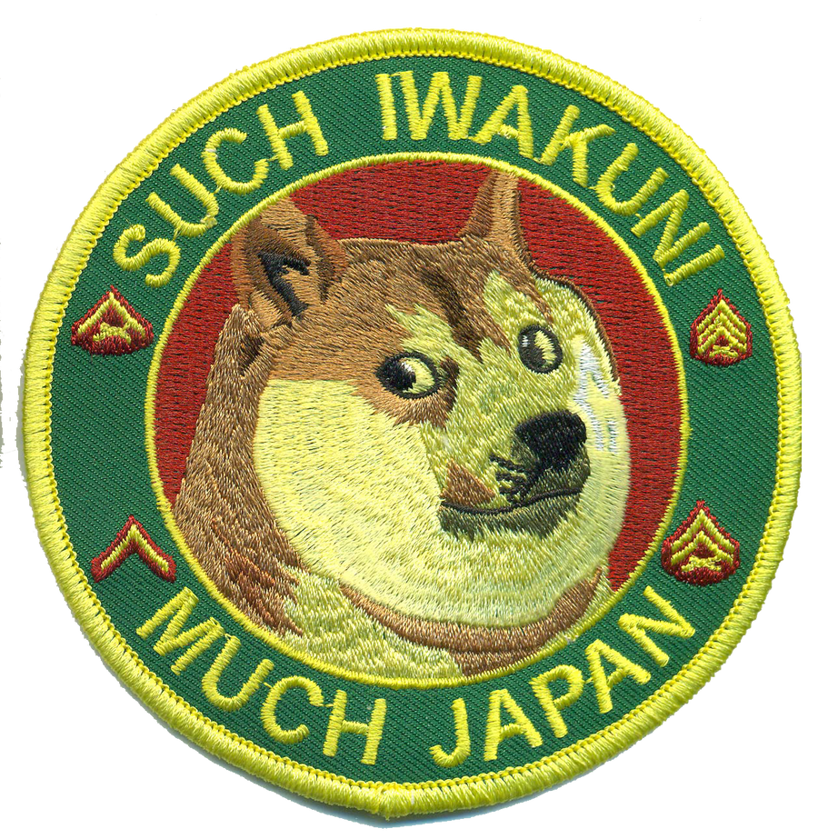 Official MALS-12 Maurauders Such Iwakuni Much Japan Patch