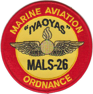 MALS-26 Patriots Ordnance Patch