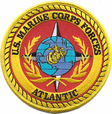 Officially Licensed USMC MARFOR Atlantic Patch (MARFOR)