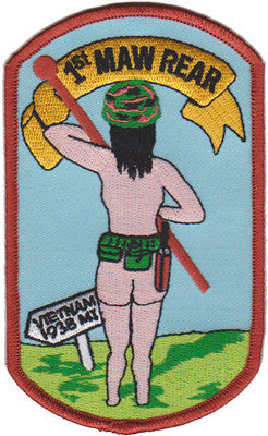 1st Marine Air Wing MAW Rear Vietnam Patch