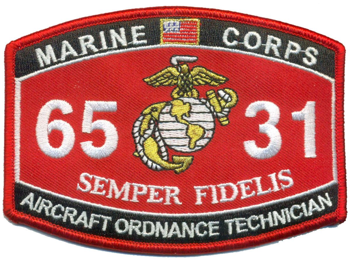 Officially Licensed USMC MOS Patches