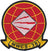 Officially Licensed USMC Marine Wing Communications Squadron MWCS-38 Red Lightning Patch