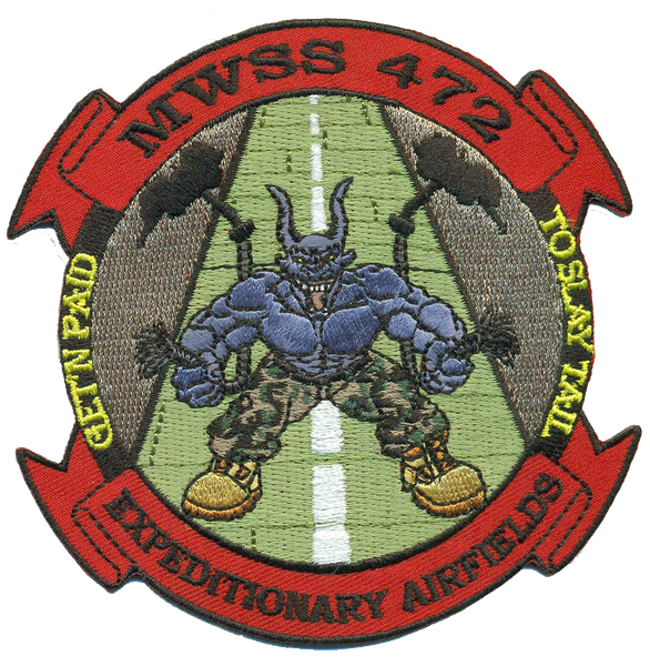 Official MWSS-472 Dragons Expeditionary Airfields Patch
