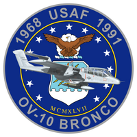 USAF OV-10 Bronco Commemorative Sticker
