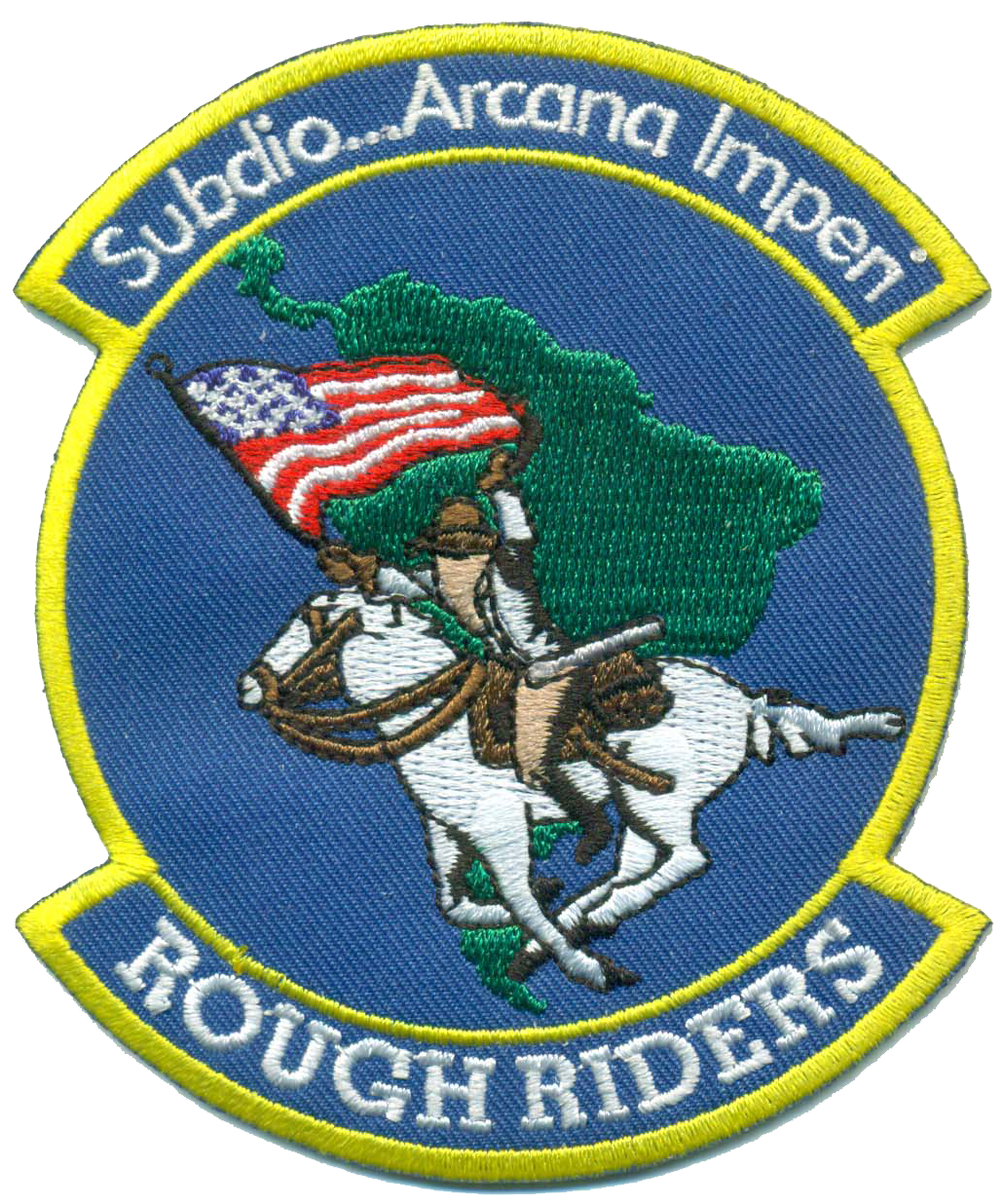 Gread Ruff Rider Patch Buy USAF Rough Riders Patch | MarinePatches.com