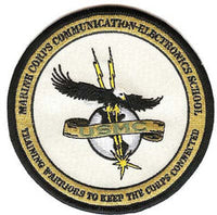 Officially Licensed USMC Communications & Electronics MCCES School Patch