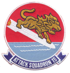Officially Licensed VA-15 Lions Squadron Patch