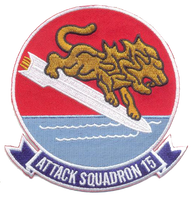 Officially Licensed VA-15 Lions Squadron Patch