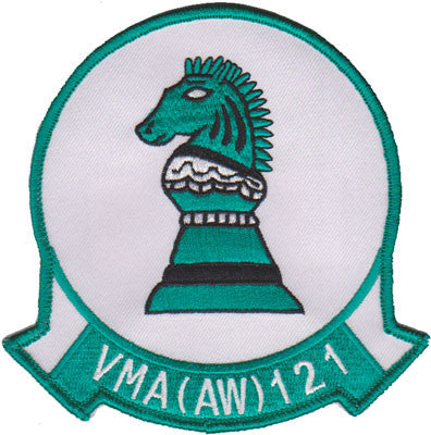 Officially Licensed USMC VMA(AW)-121 Green Knights Patch
