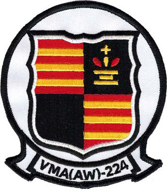 Officially Licensed USMC VMA(AW)-224 Fighting Bengals Patch