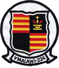 Officially Licensed USMC VMA(AW)-224 Fighting Bengals Patch