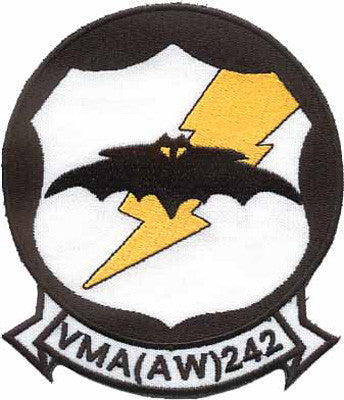 Officially Licensed USMC VMA(AW)-242 Bats Patch