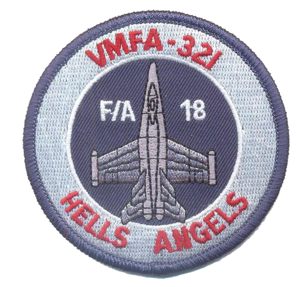 VMFA-321 Hells Angels F-18 Patch