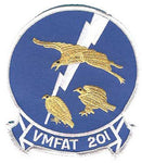 Officially Licensed USMC VMFAT-201 Golden Hawks Patch