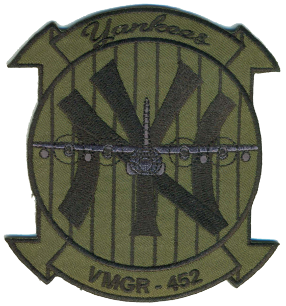 Officially Licensed USMC VMGR-452 Yankees Patch
