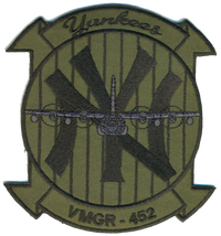 Officially Licensed USMC VMGR-452 Yankees Patch