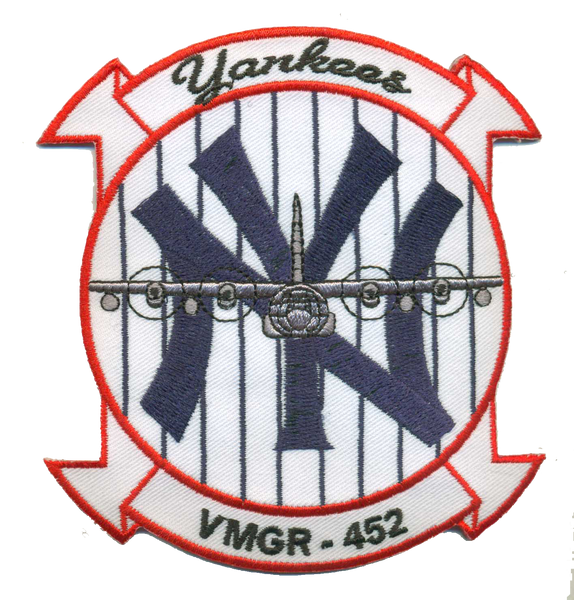 Officially Licensed USMC VMGR-452 Yankees Patch