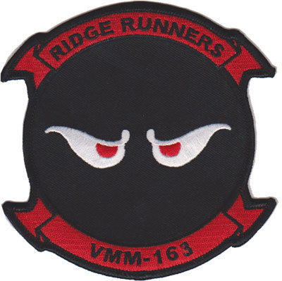 Officially Licensed USMC VMM-163 Ridge Runners Patches