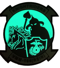 Official VMM-164 (REIN) Knightriders 15th MEU PVC Patch