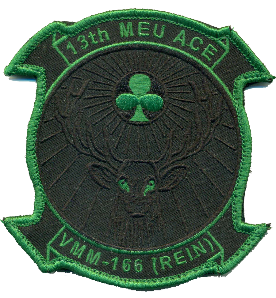 VMM-166 13th MEU Blackout/Green Patch