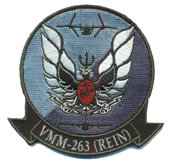 Official VMM-263 Thunder Chicken REIN 18.2 ACE Patch – MarinePatches ...