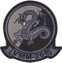 Officially Licensed USMC VMM-268 Red Dragons Patch