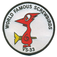 Officially Licensed US Navy VS-33 Screwbirds Patch