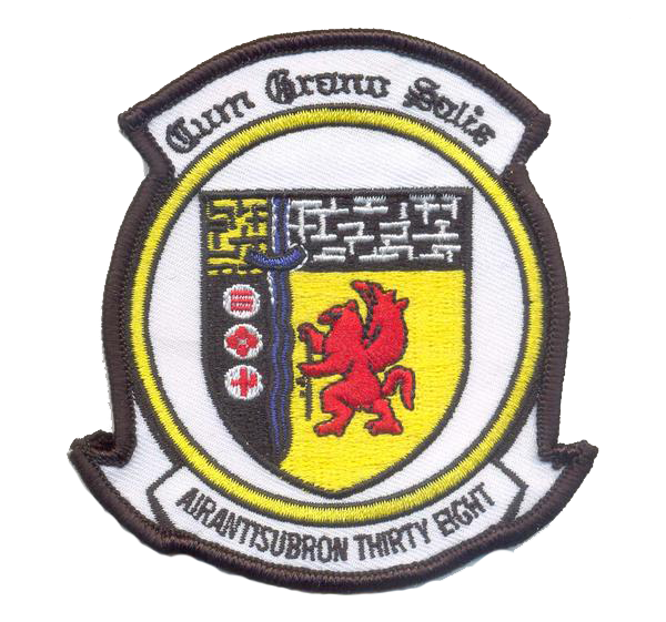 Officially Licensed US Navy VS-38 Red Griffins Patch