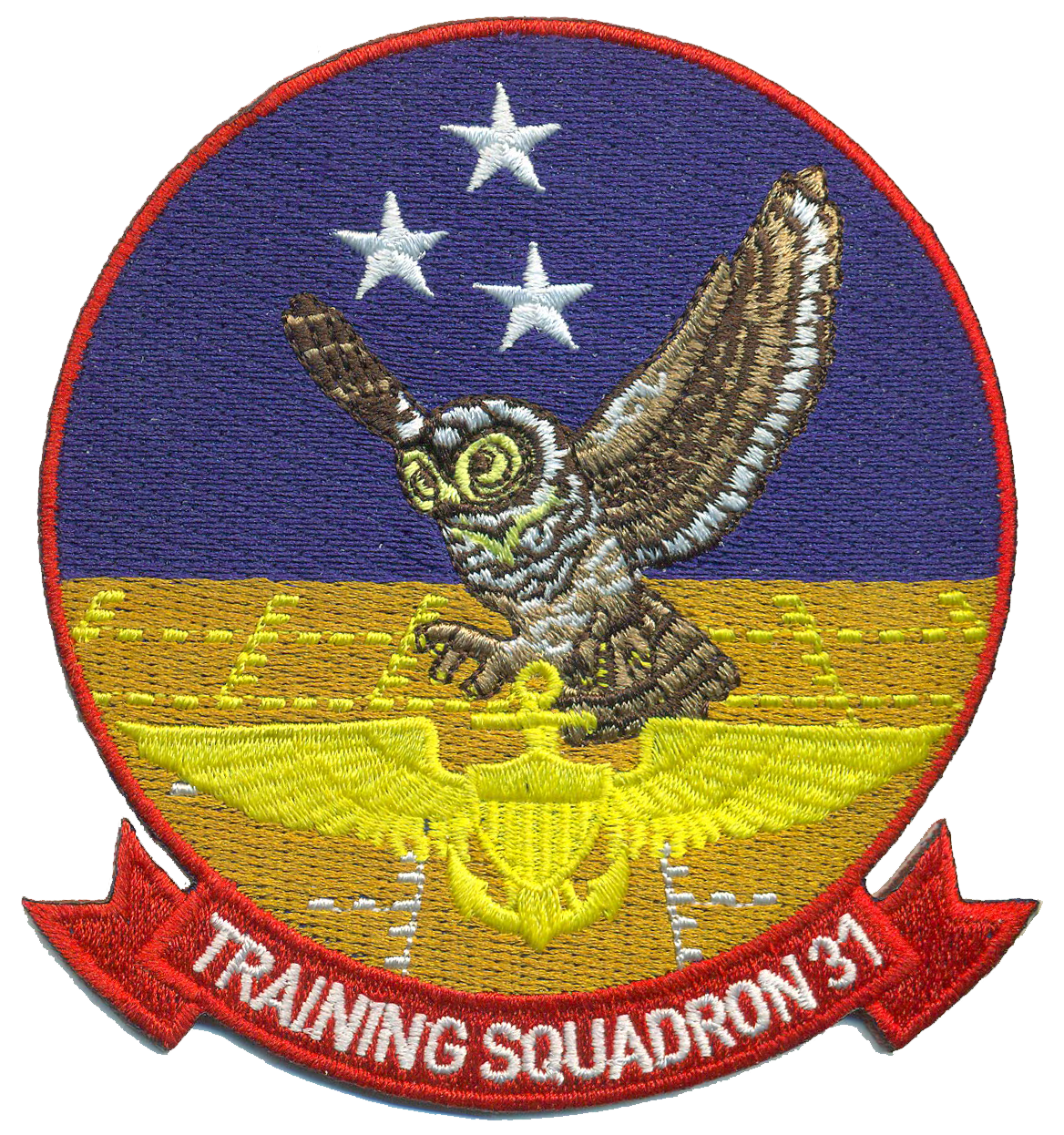 Officially Licensed US Navy VT-31 Wise Owls Squadron Patches