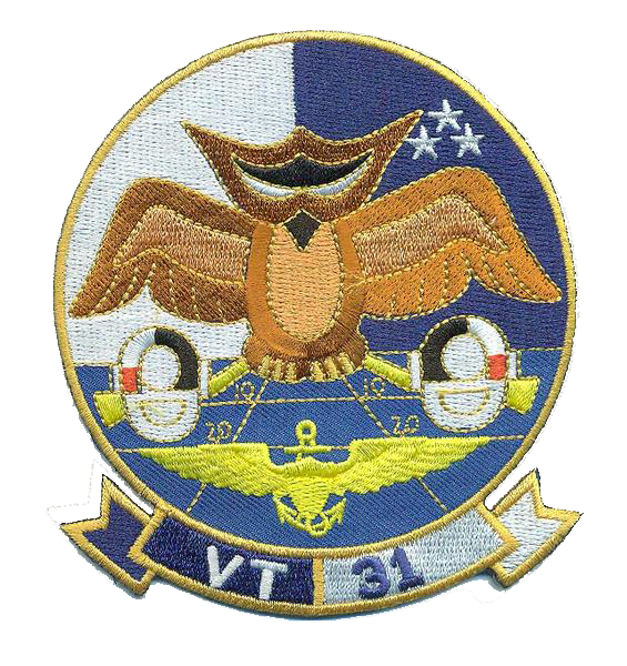 Officially Licensed US Navy VT-31 Wise Owls Original Patch