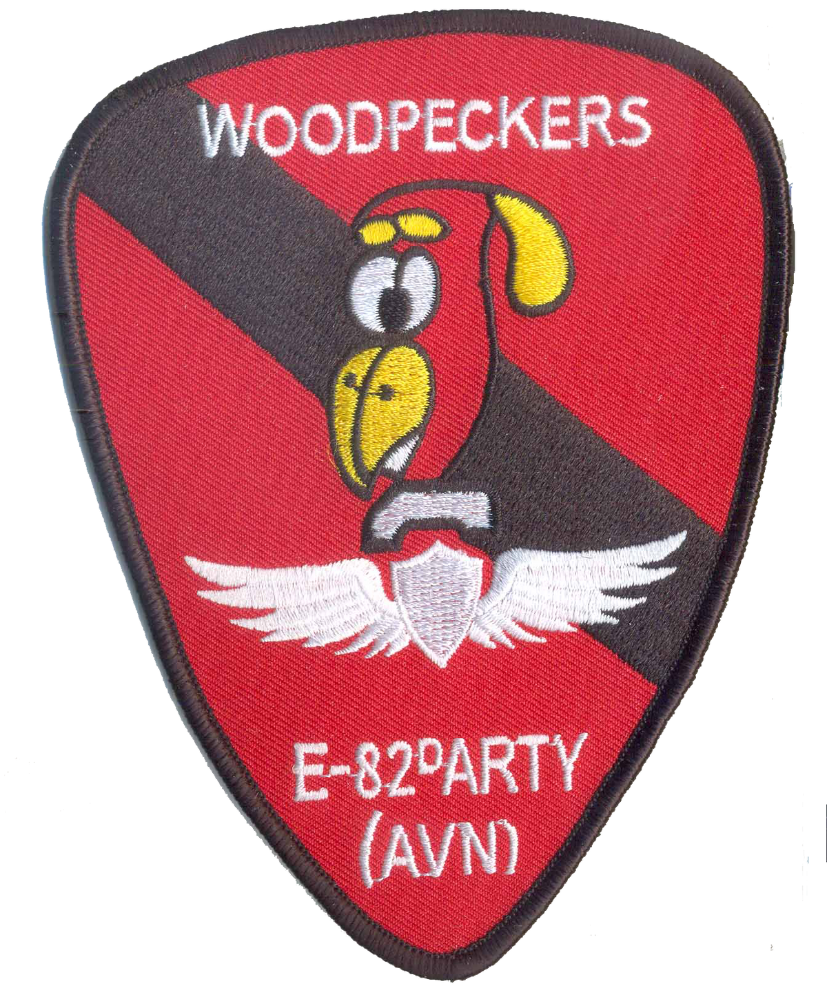 US Army E Co 82nd ARTY Woodpeckers Patch